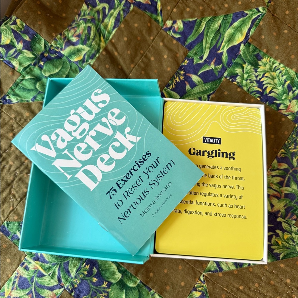 Vagus Nerve Deck with 75 Exercises to reset your nervous system
